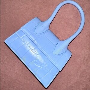 Elegant Mini Blue Handbag